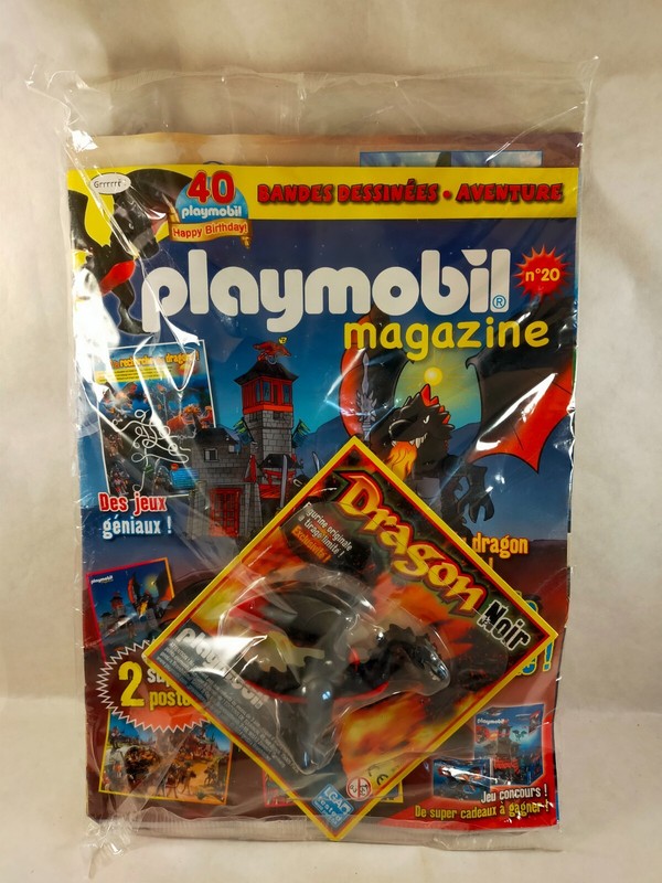 Sympa Magazine NÂ°20   Playmobil ( Dragon , Chevalier   ) 1487