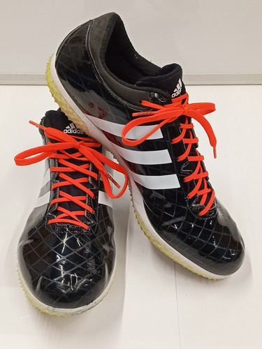 Adidas Adizero Cleats Size 11 Track & Field Spikes Black White