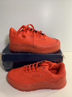 .142 NEW! Reebok Club C Double GEO, Red-US 7 Womens