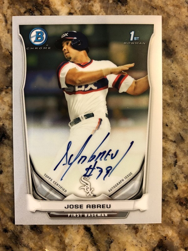 Jose Abreu Baseball Card Database Newest Products Will Be Shown First In The Results 50 Per Page