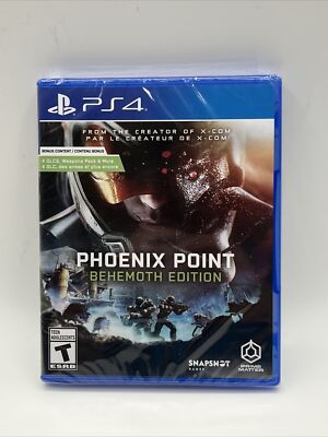 Phoenix Point: Behemoth Edition Sony Playstation 4 Brand New PS4