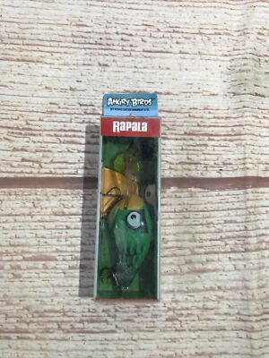Rapala Angry Birds Green Bird RARE NEW DT-10 US SELLER (d2
