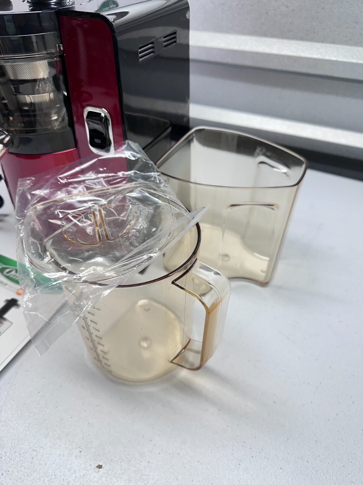 Omega Vertical Slow Speed Masticating Cold Press 365 Red Juicer VSJ843