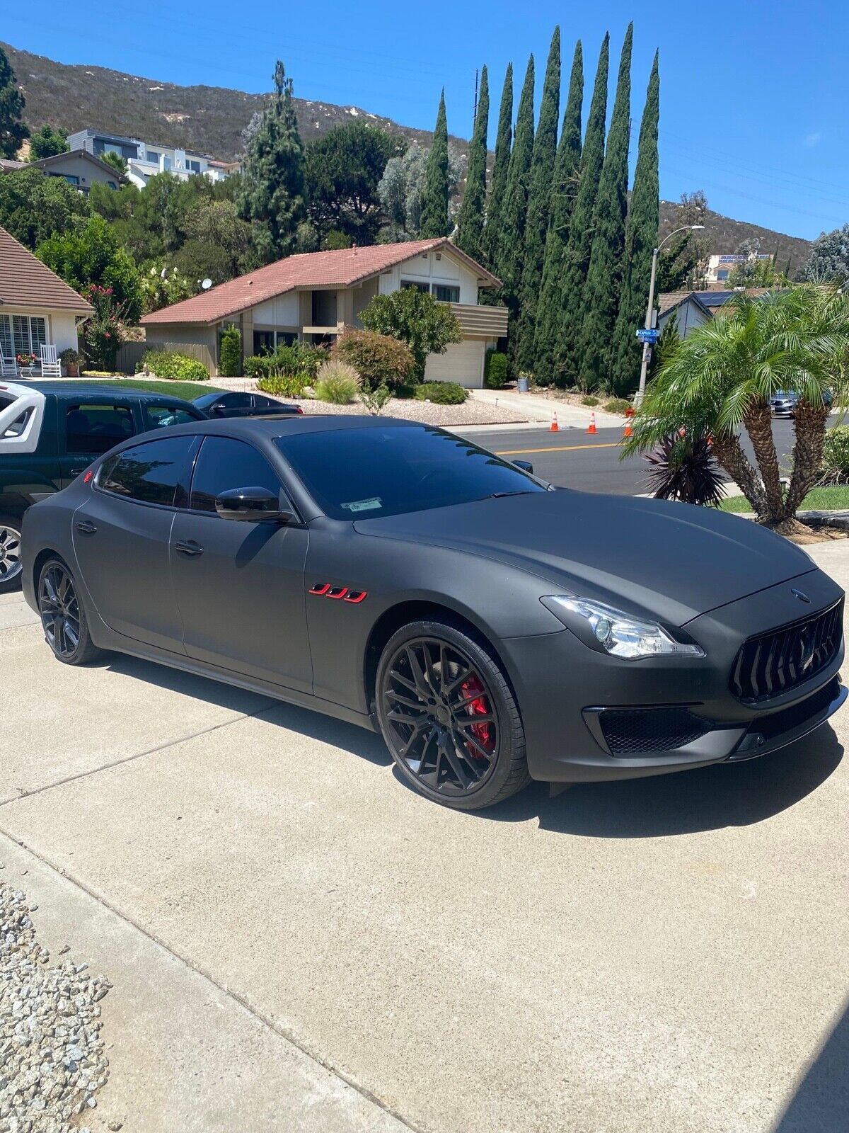 2017 Maserati Quattroporte Sedan Black RWD Automatic S