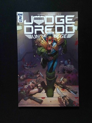 Judge Dredd Under Siege #2  IDW Comics 2018 NM-