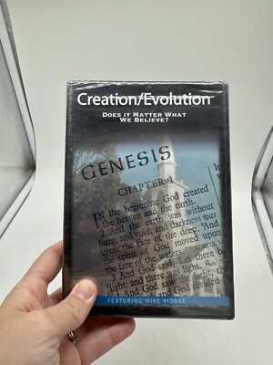 CREATION/EVOLUTION Does it Matter What We Believe? DVD Mark Riddle NEW & Sealed
