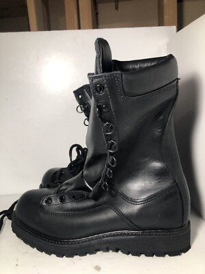 matterhorn mens 10 banksman metguard steel toe 12255 work boots black size 14w 155873386792