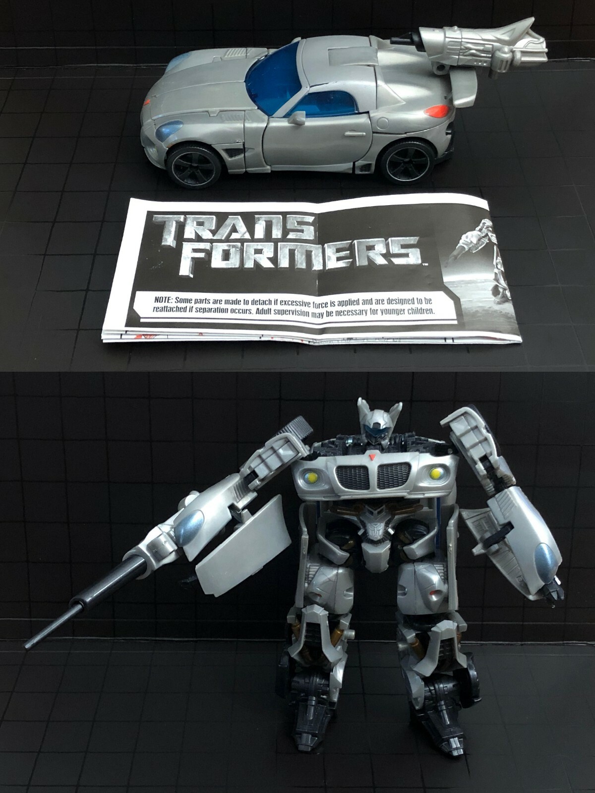 S*n様 レア！銀の変形美〈AUTOBOT JAZZ＆CORVETTE ASSA S*n様 レア！銀の変形美〈AUTOBOT JAZZ＆CORVETTE ASSA S*n様