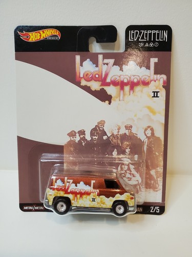 Hot Wheels Led Zeppelin ミニカー 5台セット Hot Wheels LED Zeppelin Limited 5 Car Set - GJP75 for sale