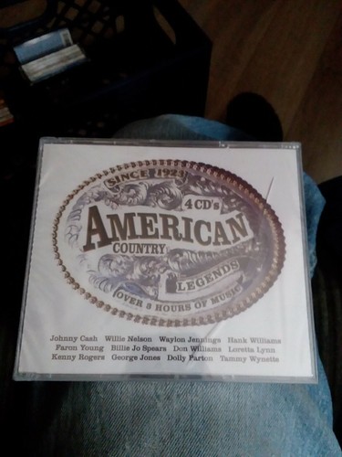 AMERICAN COUNTRY LEGENDS 4 DISC CD BOX SET BRAND NEW SEALED