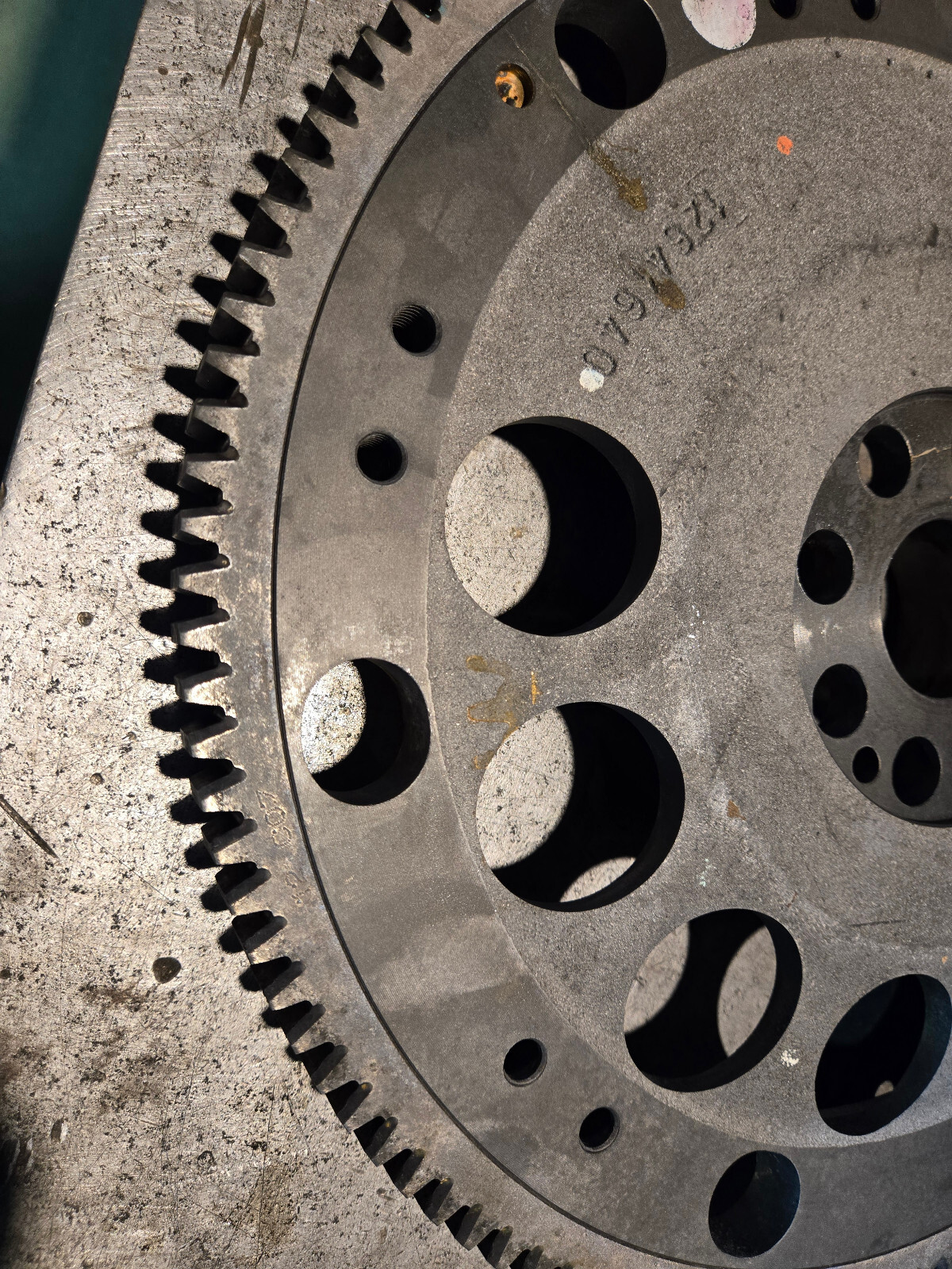 12641640  11-15 2011+ Duramax LML FLYWHEEL Allison Flexplate Ring Gear  REF16 - Picture 8 of 15