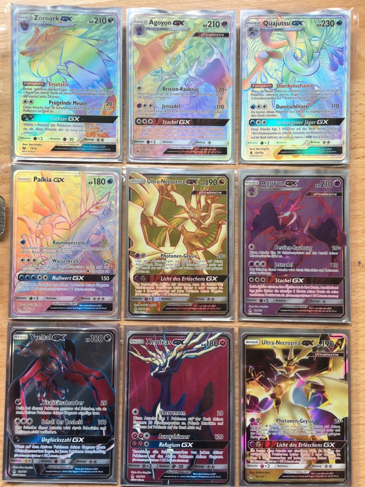 25 Pokemon Karten mit EXGX Kartenchance - siehe Beschreibung