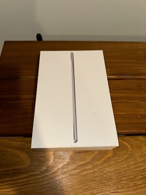 Apple iPad Mini 4 128gb silver **Box Only**