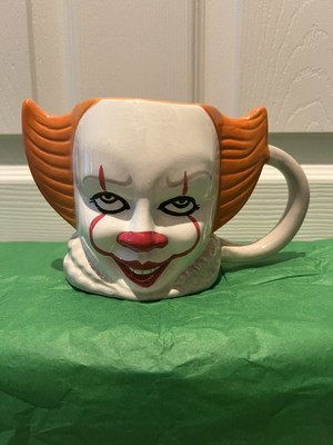 IT Clown Penny Wise Warner Bros. Coffee Mug Cup Killer Clown EUC