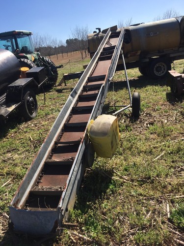 incline conveyor Pecan, Corn  Chain conveyor, cleated conveyor