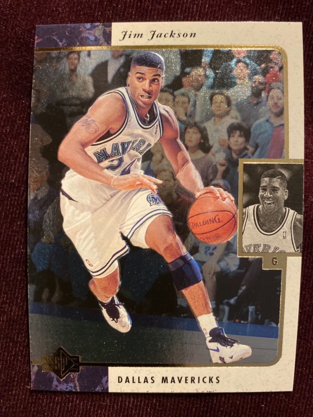 1995-96 UD SP #30 Mavericks Jim Jackson Basketball Card | eBay