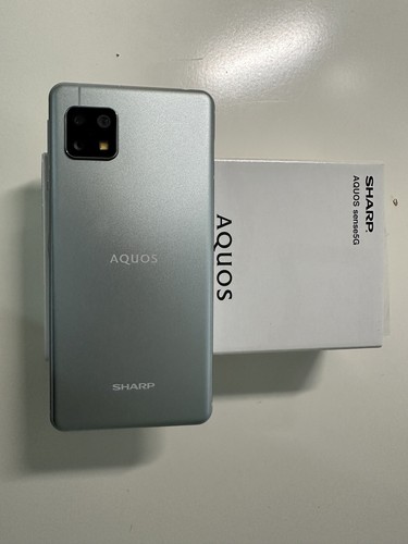 【美品】AQUOS Sense5G 64GB No.2 SHARP AQUOS sense5G Olive Silver 4GB 64GB SIM-Free Unlocked