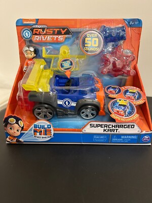 NEW Nickelodeon Rusty Rivets Supercharged Kart - 3 Modes