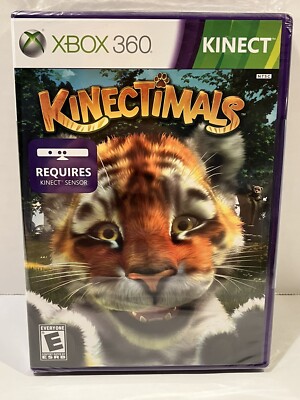 Kinectimals BRAND NEW SEALED Microsoft Xbox 360 2010 Play With Animals Kinect