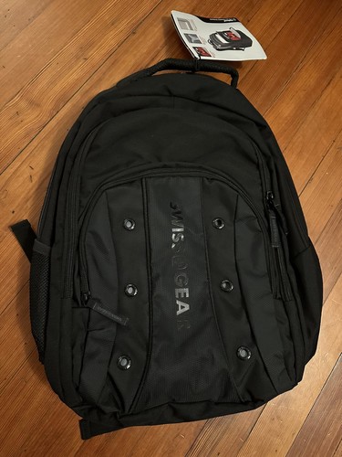 Wenger Swissgear Upload Backpack 16 Inch Notebook Black BRAN