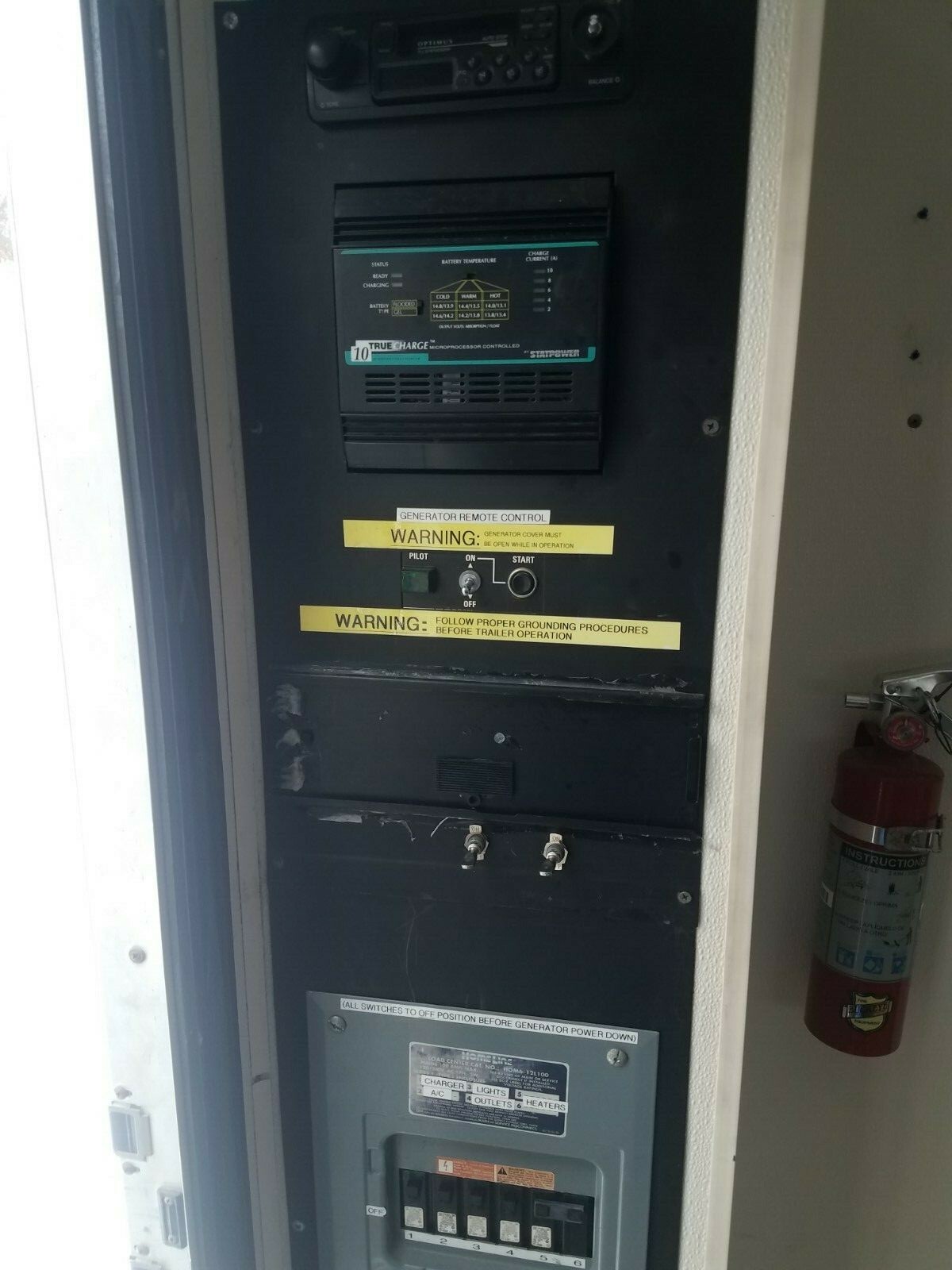 fiber optical splicing trailer