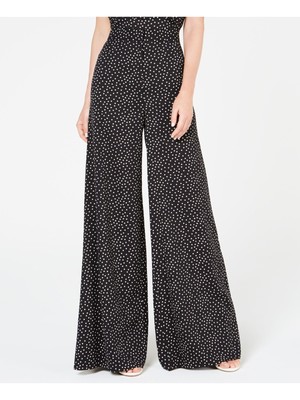 

JILL STUART Женские черные широкие брюки в горошек Размер, Черный, 700154