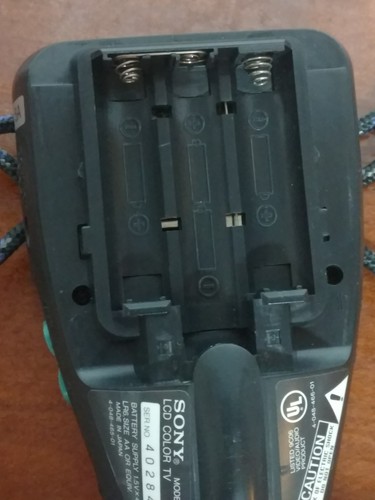 Vintage SONY Watchman Fdl-22 LCD Color TV Powers On Has Been Refurbished