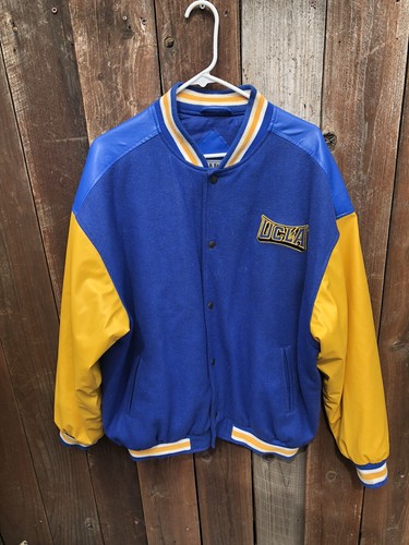 Vintage Steve & Barry UCLA Bruins Letterman Jacket Size XL Basketball