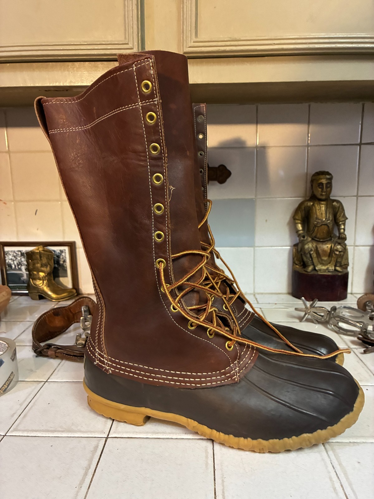 tall ll bean duck boots