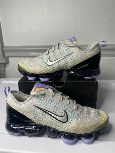 Nike Air Vapormax Flyknit 3 Pure Platinum White Women's Sz