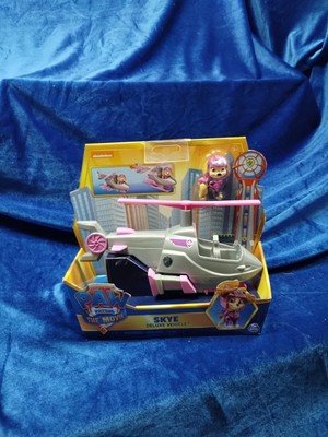 Paw Patrol The Movie Skye Deluxe Vehicle with Pup Figure Toy Nickelodeon