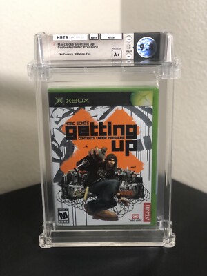 WATA 9.8 Marc Ecko's Getting Up: Contents Under Pressure Microsoft Xbox. POP 1