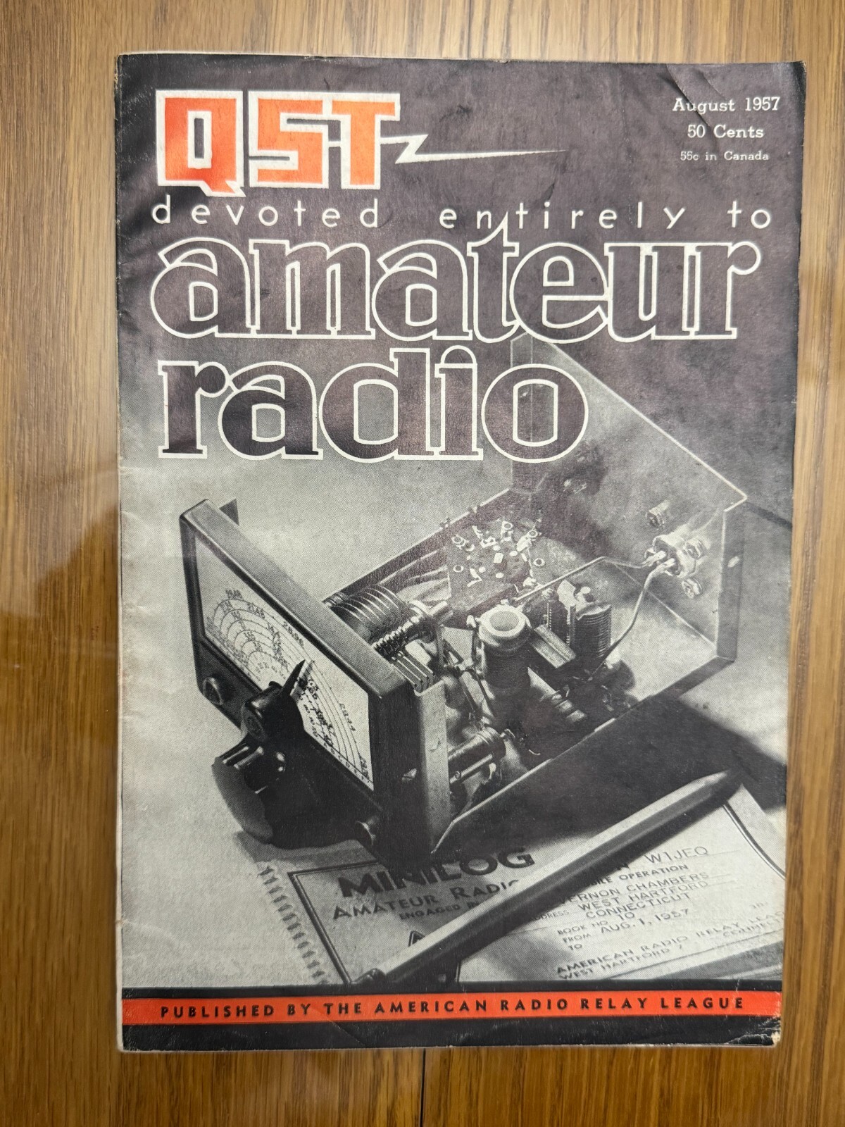 QST Devoted Entirely to Amateur Radio American Radio Relay League August 1957
