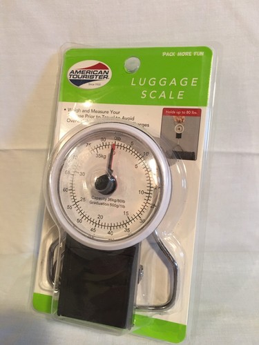 Luggage Scale American Tourister Portable Compact Size Manual Travel Scale NEW