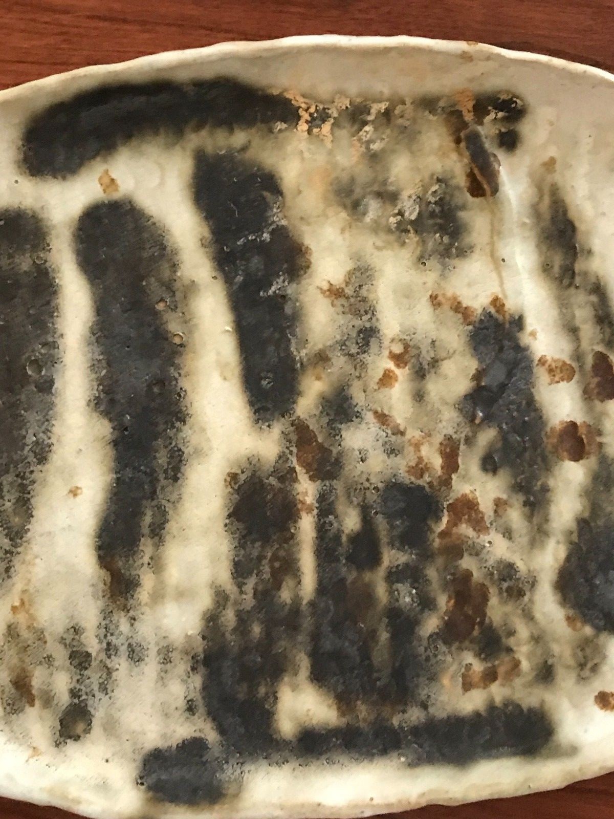 Mid-Century Modern Studio Art Pottery Fish Tray Plate Platter 15