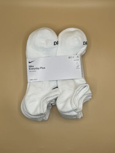 Everyday Plus Cotton Cushioned Dri-fit Unisex Size L White