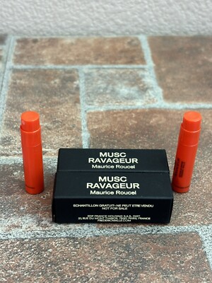 2X Maurice Roucel Musc Ravageur EDP 1.2ml SAMPLE  By Frederic Malle Editions
