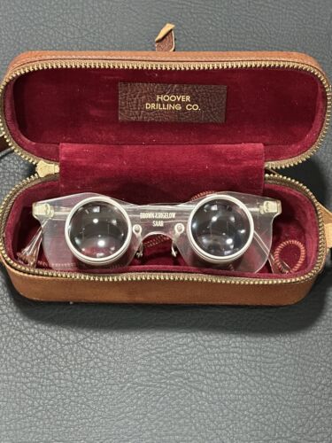 RARE VINTAGE BROWN & BIGELOW SAAR OPERA BINOCULARS GLASSES WITH CASE RARE VINTAGE BROWN & BIGELOW SAAR OPERA BINOCULARS GLASSES WITH CASE