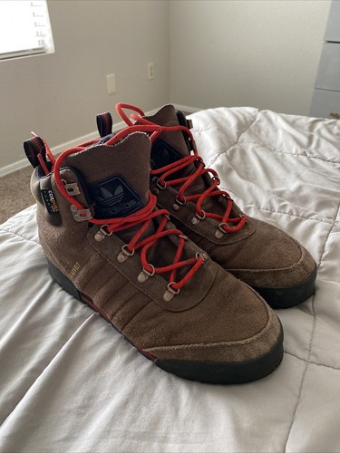 ADIDAS Jake Blauvelt Boots 8.5 M Mens Brown Suede Leather  display picture 1