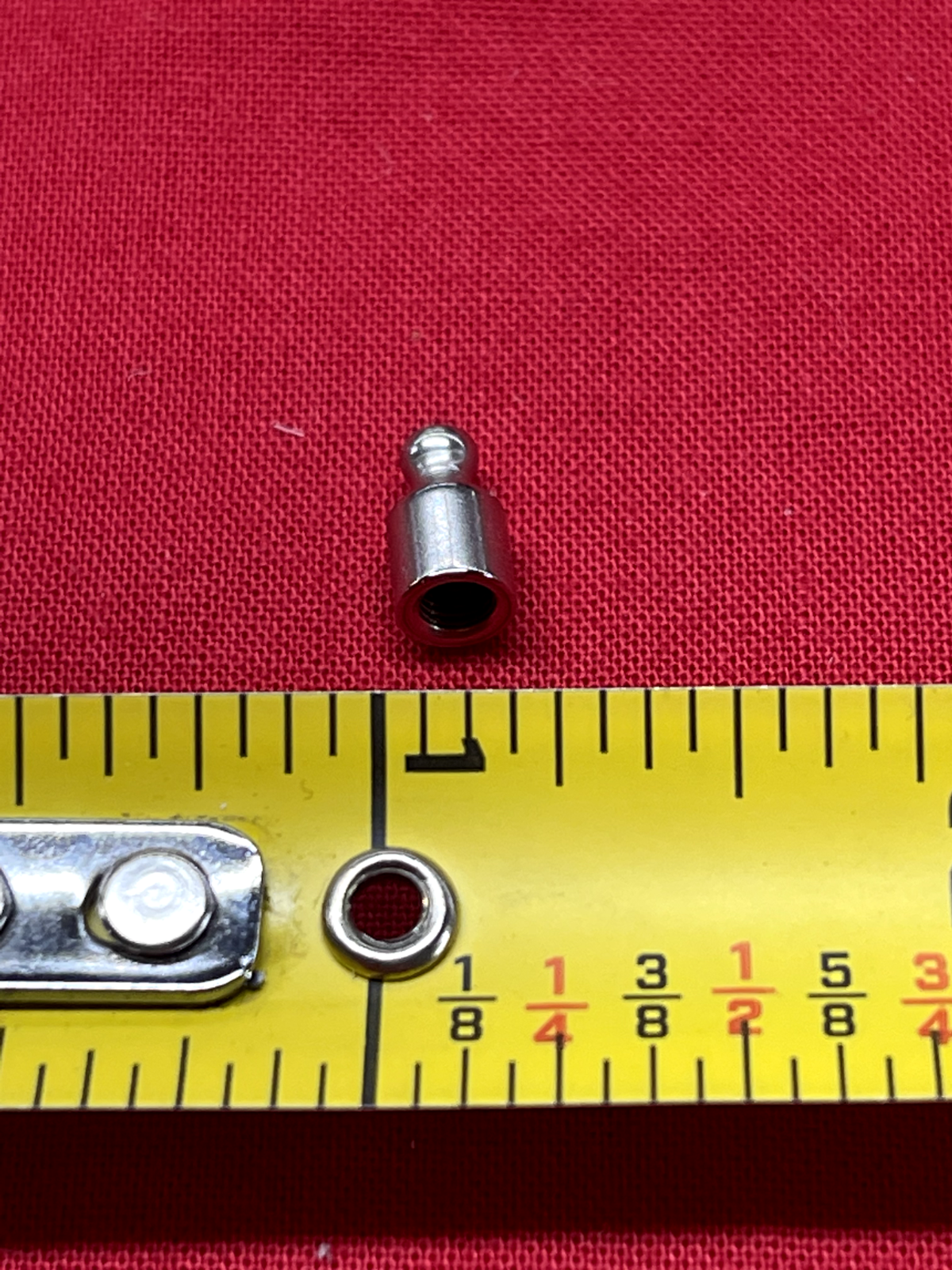 Starrett PT05471 Hardened Steel Contact Point ONLY for 196 Dial Indicators 1/8"