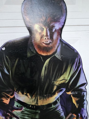 Universal Movie Monster Vintage Lifesize Cardboard Rare Set Of 4Wolfman Dracula