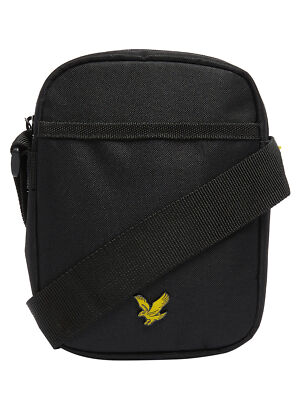 Мужская сумка через плечо Lyle & Scott, черная