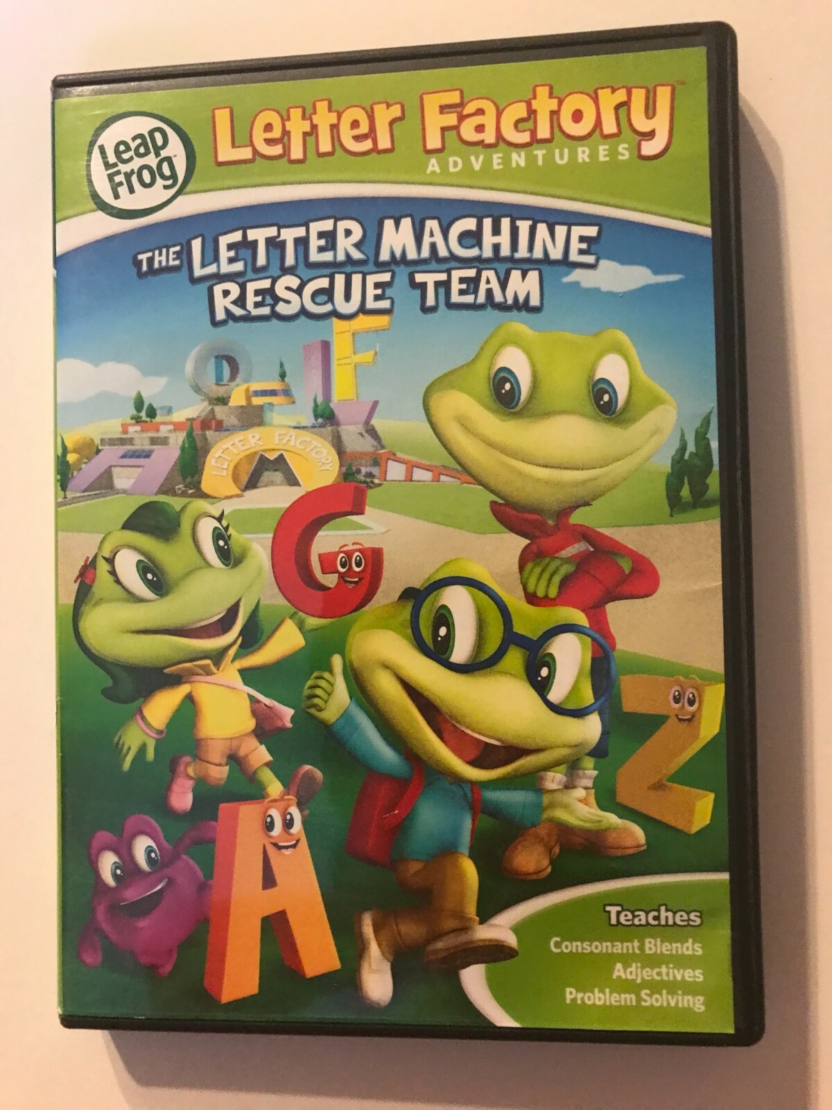 Letter Factory　Leap Frog DVD Amazon.com: LeapFrog: Letter Factory [DVD] : Roy Allen Smith