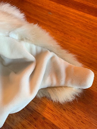 Restoration Hardware Baby Faux Fur Hat Size 0-3 Months Preemie Or Newborn