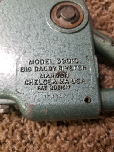 big daddy riveter model 39010 great used condition