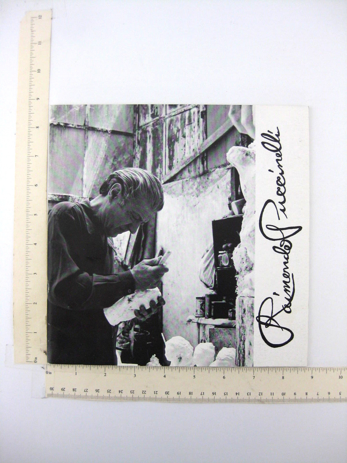 Raimondo Puccinelli Italian Sculptor Art Exhibition Catalog Book Durham NC 1974