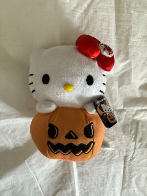 CVS 2022 Sanrio Hello Kitty In Pumpkin Halloween Plush NWT