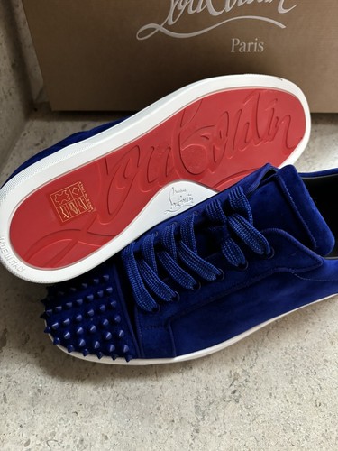 ルブタン スニーカー シューズ Seavaste 2 Orlato 1230190 Seavaste 2 - Sneakers - Patent leather Vog - Loubi - Men