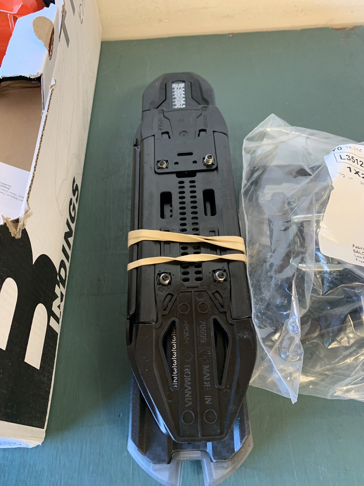 Salomon D Warden MNC 13 Demo W/Brake (90), Black & Orange - NEW