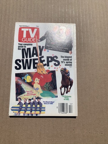 TV Guide April 28 - May 4, 1990 - Sweeps - Danica McKellar - TV in Cuba